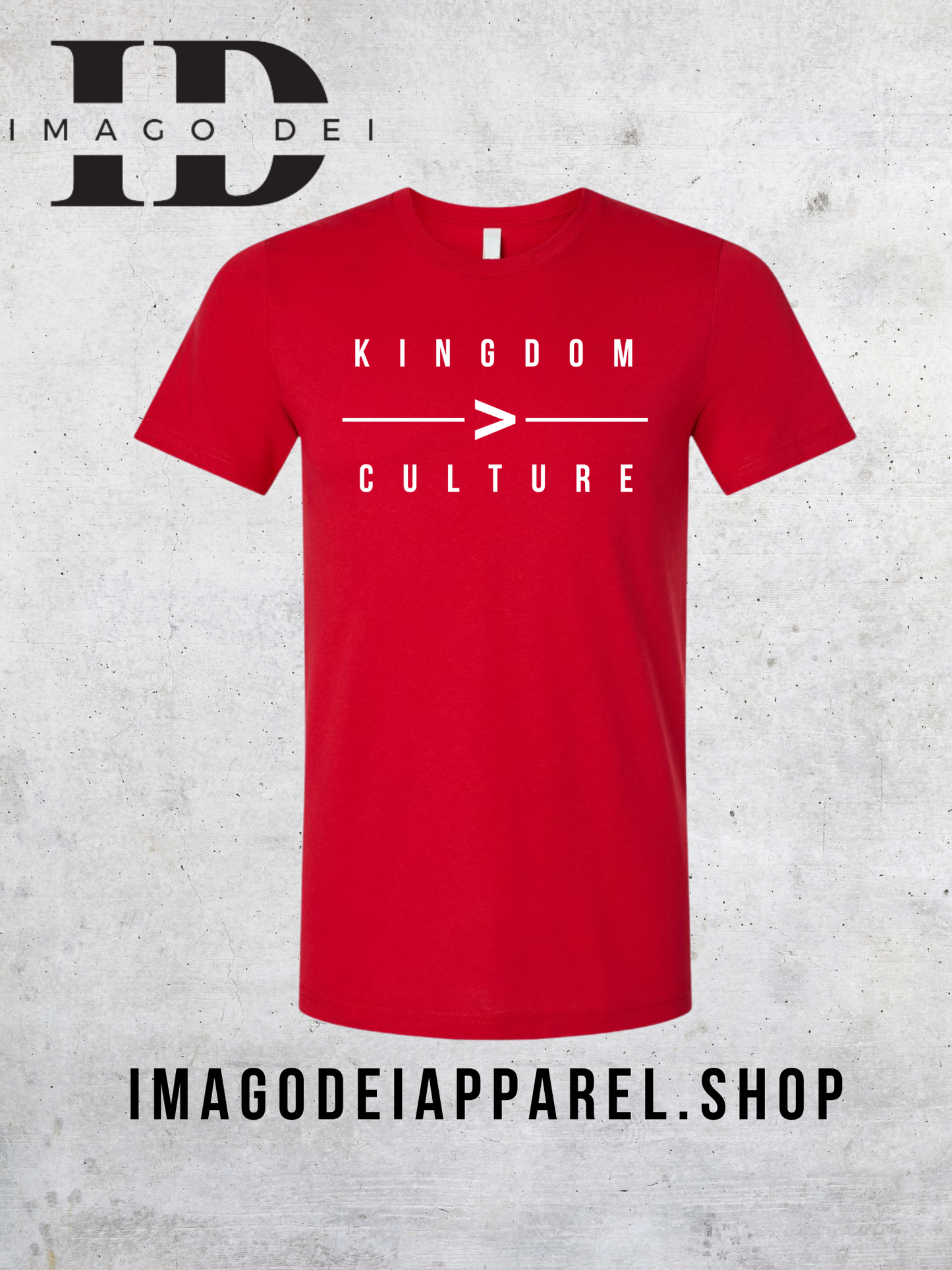 Kingdom OVER Culture Adult Tee