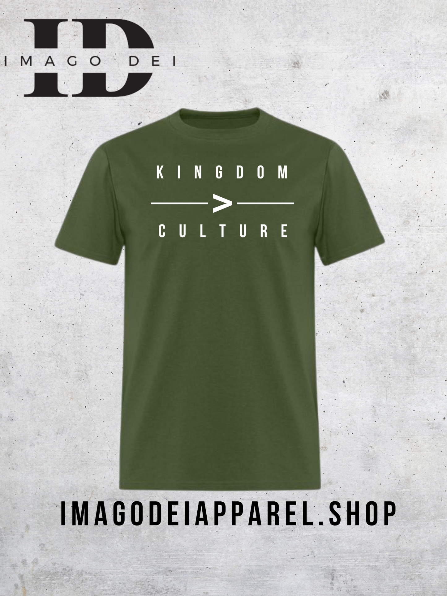 Kingdom OVER Culture Adult Tee